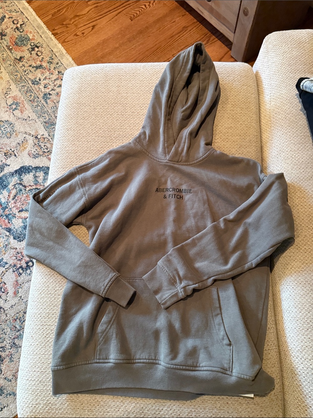 Abercrombie & Fitch kids Olive Crewneck Hoodie
